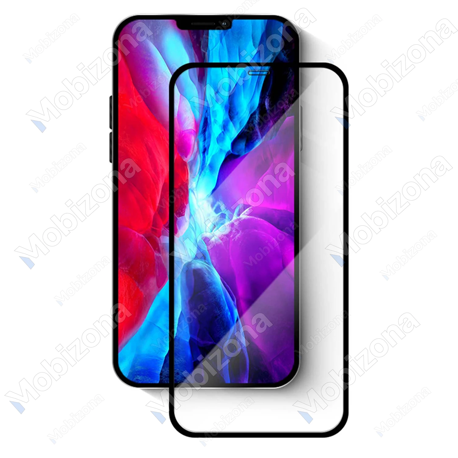 iPhone 12 mini skirtas apsauginis stiklas 5D Full Glue
