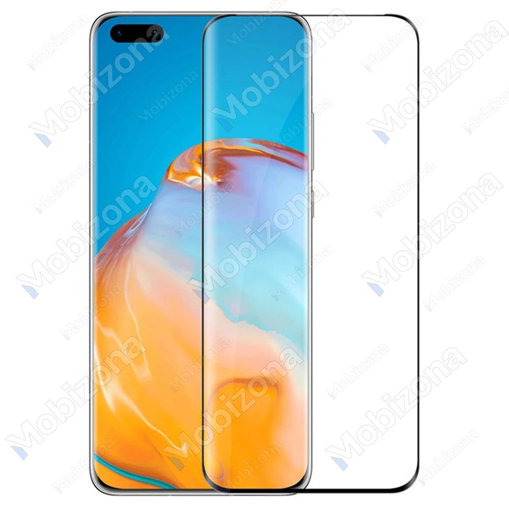 Huawei P40 apsauginis stiklas 2.5D Full Glue