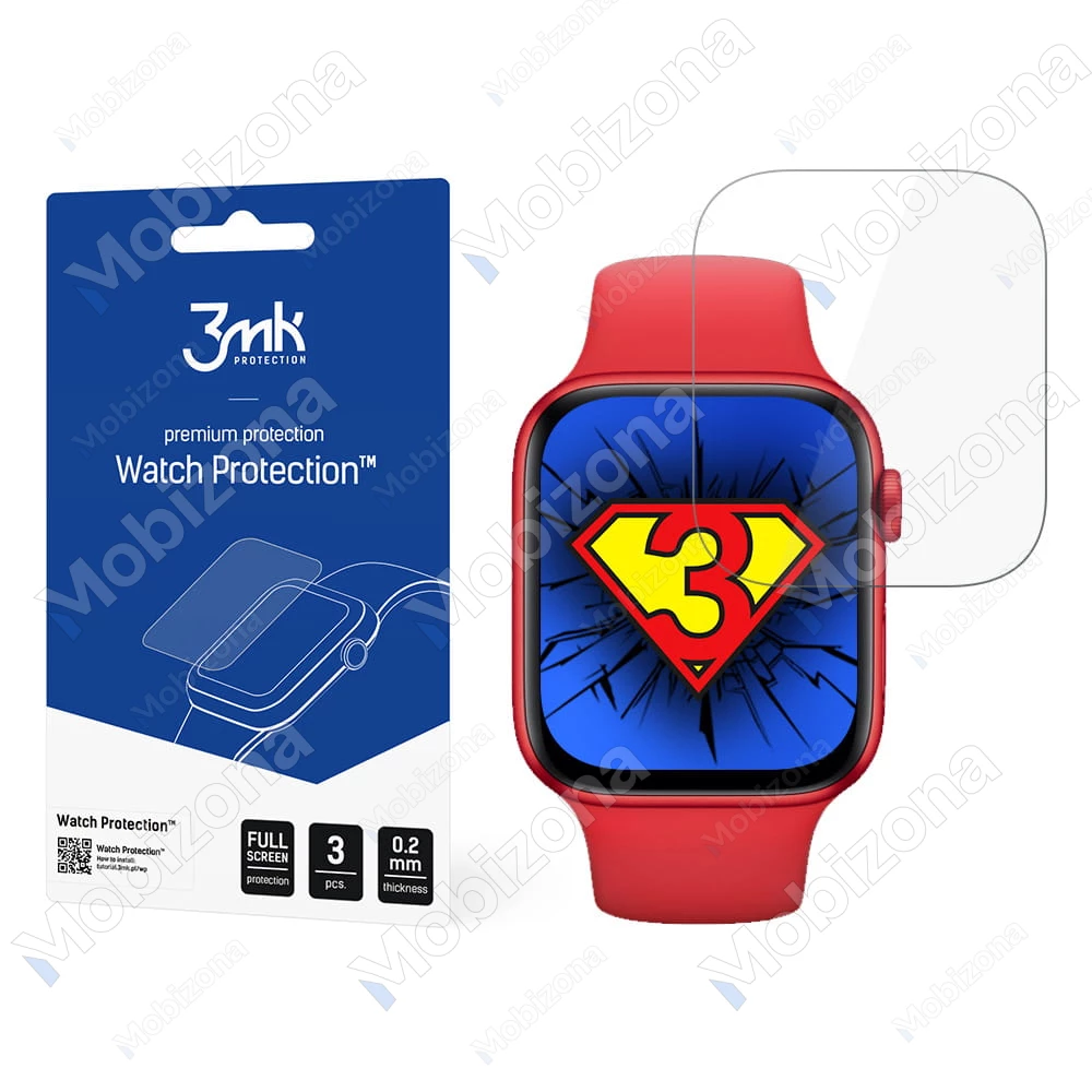 Apple Watch 4, 5, 6, SE 44mm Hydrogel Screen Protector 3MK Watch Protection (3 pcs.)