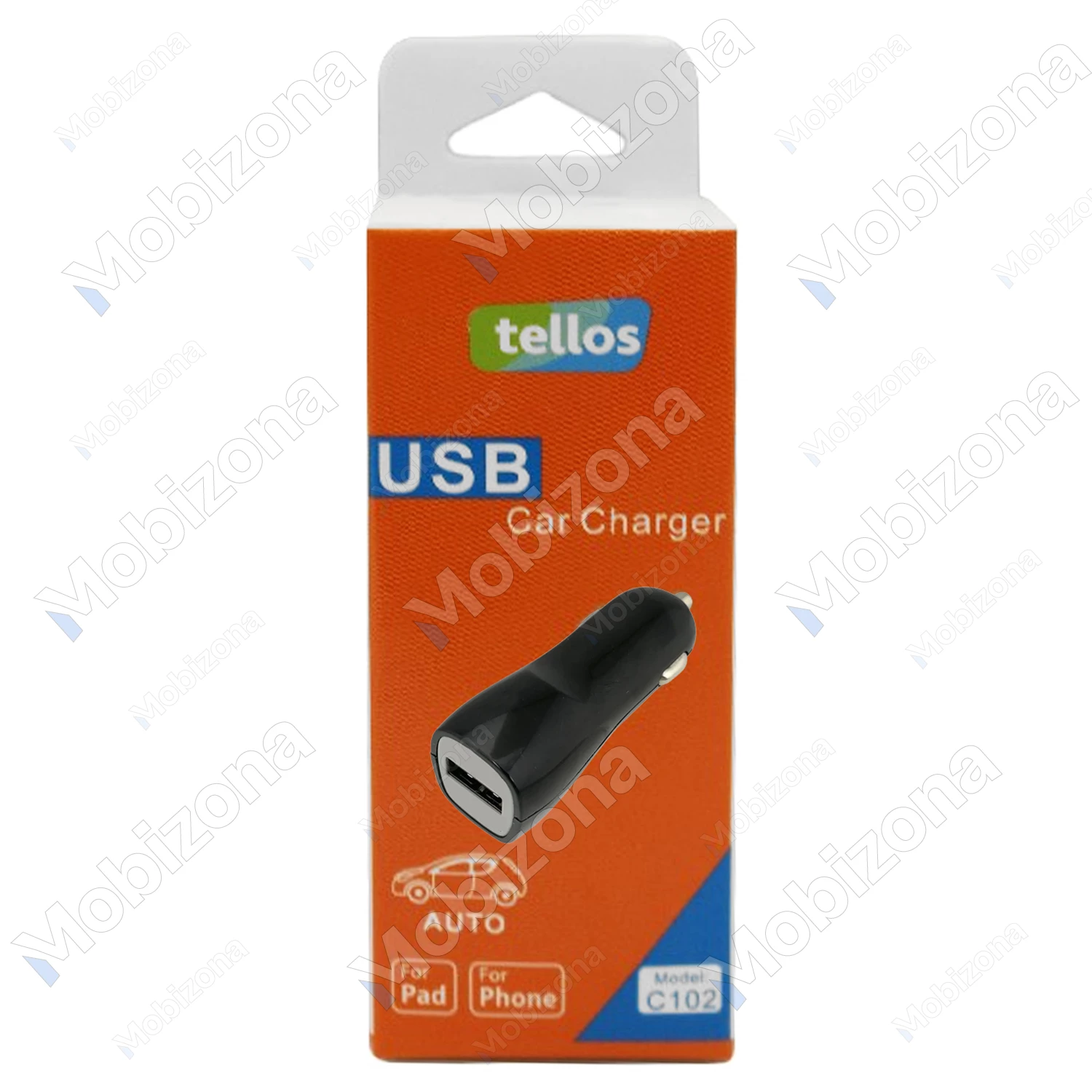 Car Charger USB Tellos C102 (1.0A)