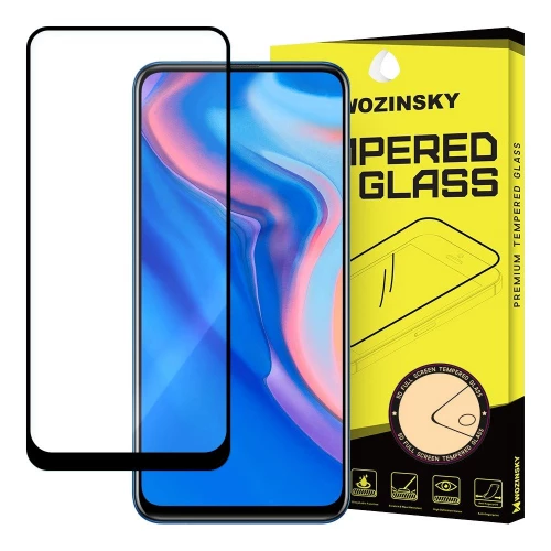 Huawei P Smart Pro 2019, P Smart Z, Honor 9X apsauginis stiklas Wozinsky 5D Full Glue Huawei P Smart Pro 2019, P Smart Z, Honor 9X apsauginis stiklas Wozinsky 5D Full Glue