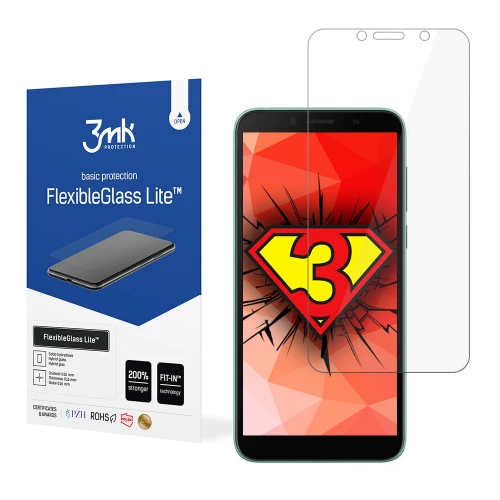 Huawei Y5p apsauginis hibridinis stiklas 3MK FlexibleGlass Lite