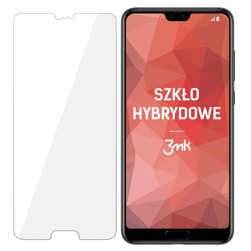 Huawei P20 Pro apsauginis hibridinis stiklas 3MK FlexibleGlass Lite