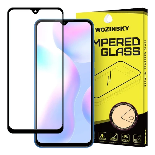 Xiaomi Redmi 9A, 9C apsauginis stiklas Wozinsky 5D Full Glue