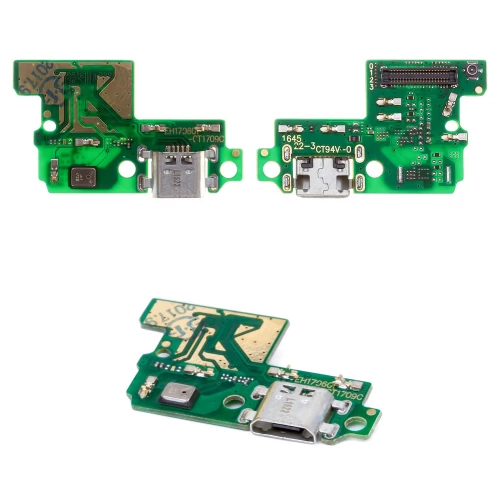 Huawei P10 Lite įkrovimo lizdas ir mikrofonas (PCB plokštė)