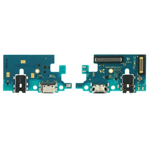 Samsung Galaxy M31s įkrovimo, ausinių lizdas ir mikrofonas (PCB plokštė)