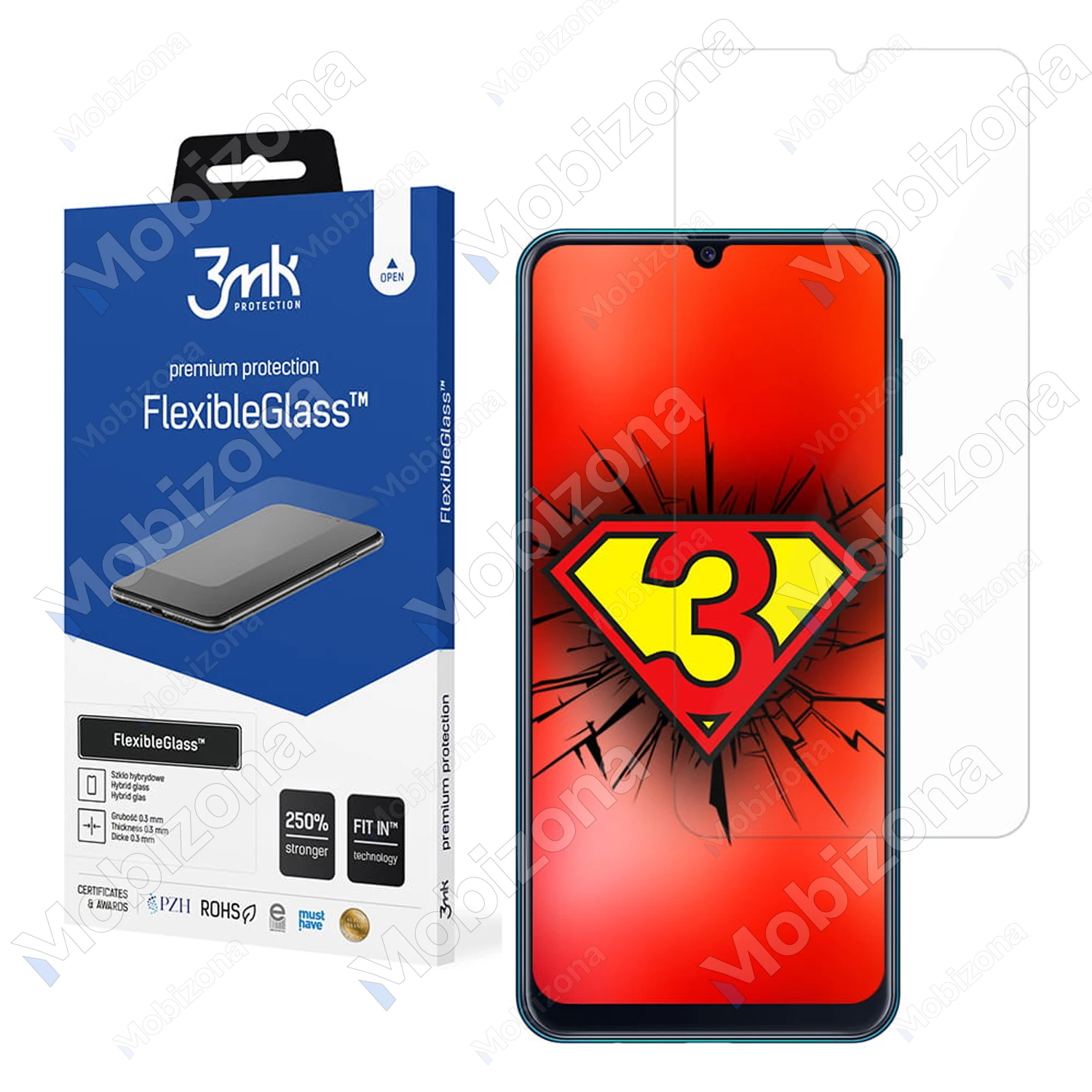 Samsung Galaxy M21, Galaxy M30s Hybrid 3MK FlexibleGlass