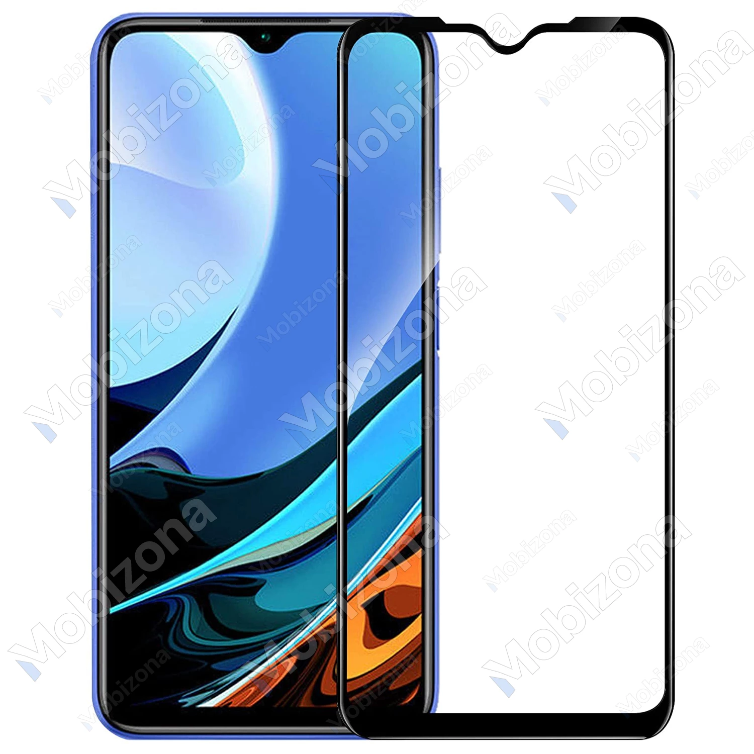 Xiaomi Redmi 9A, 9C, 9i apsauginis stiklas 11D OG