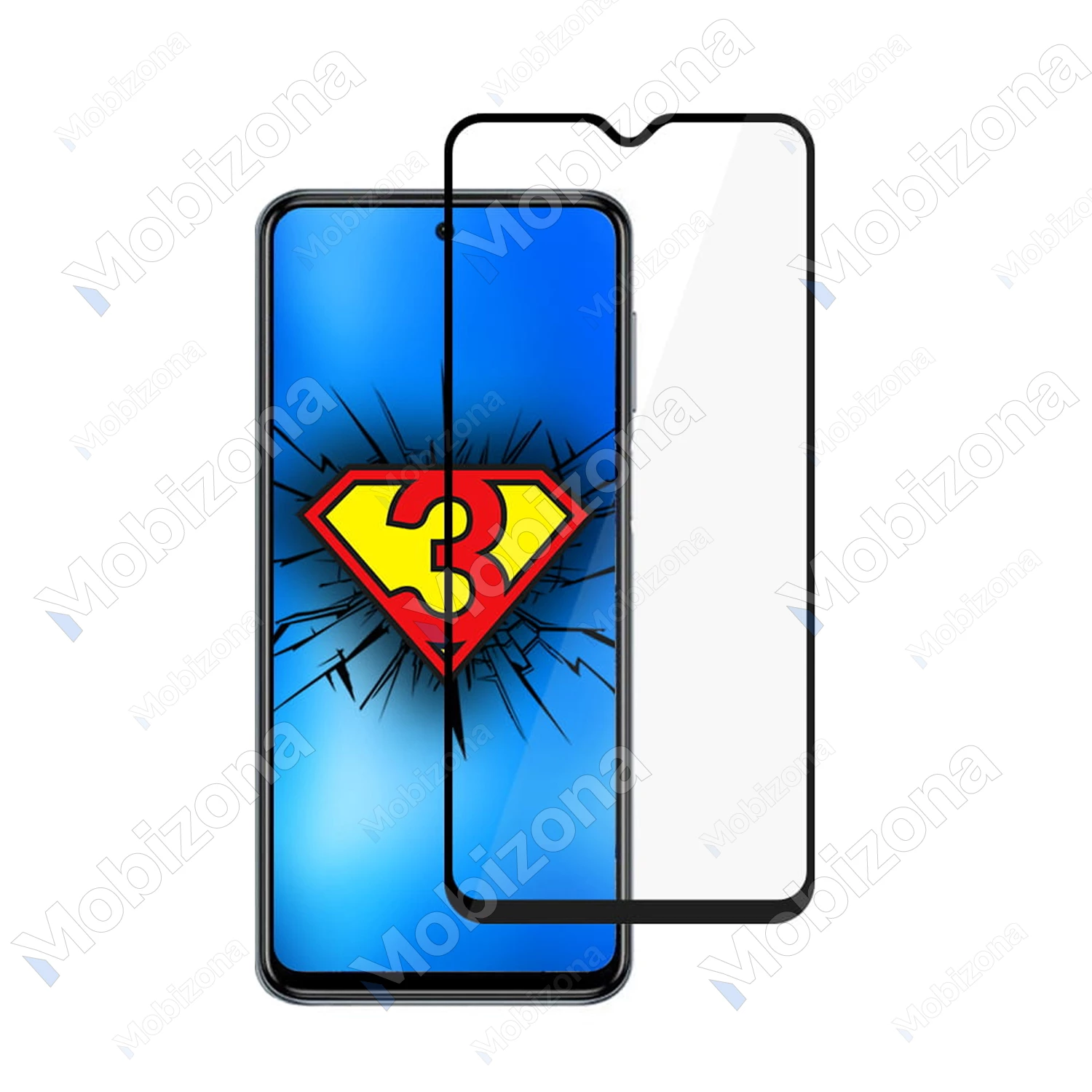 Xiaomi Redmi Note 10 Pro, Redmi Note 10 Pro Max apsauginis stiklas 3MK HardGlass Max Lite