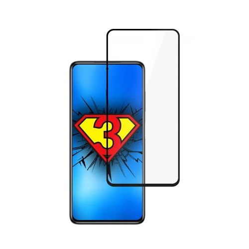 Xiaomi Poco X3, Poco X3 NFC, Poco X3 Pro apsauginis stiklas 3MK HardGlass Max Lite Xiaomi Poco X3, Poco X3 NFC, Poco X3 Pro apsauginis stiklas 3MK HardGlass Max Lite