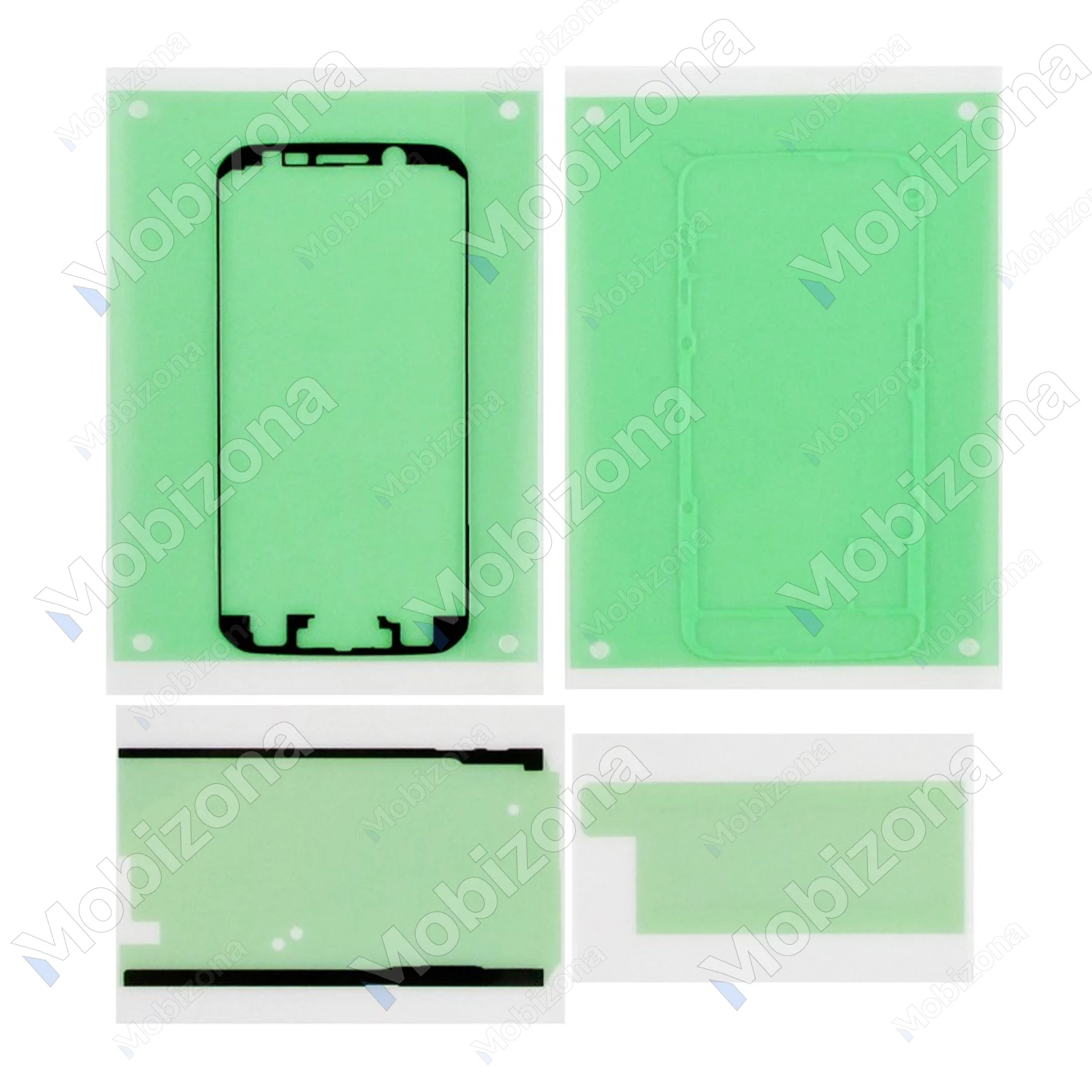 Samsung Galaxy S6 Edge ekrano, galinio dangtelio lipdukas