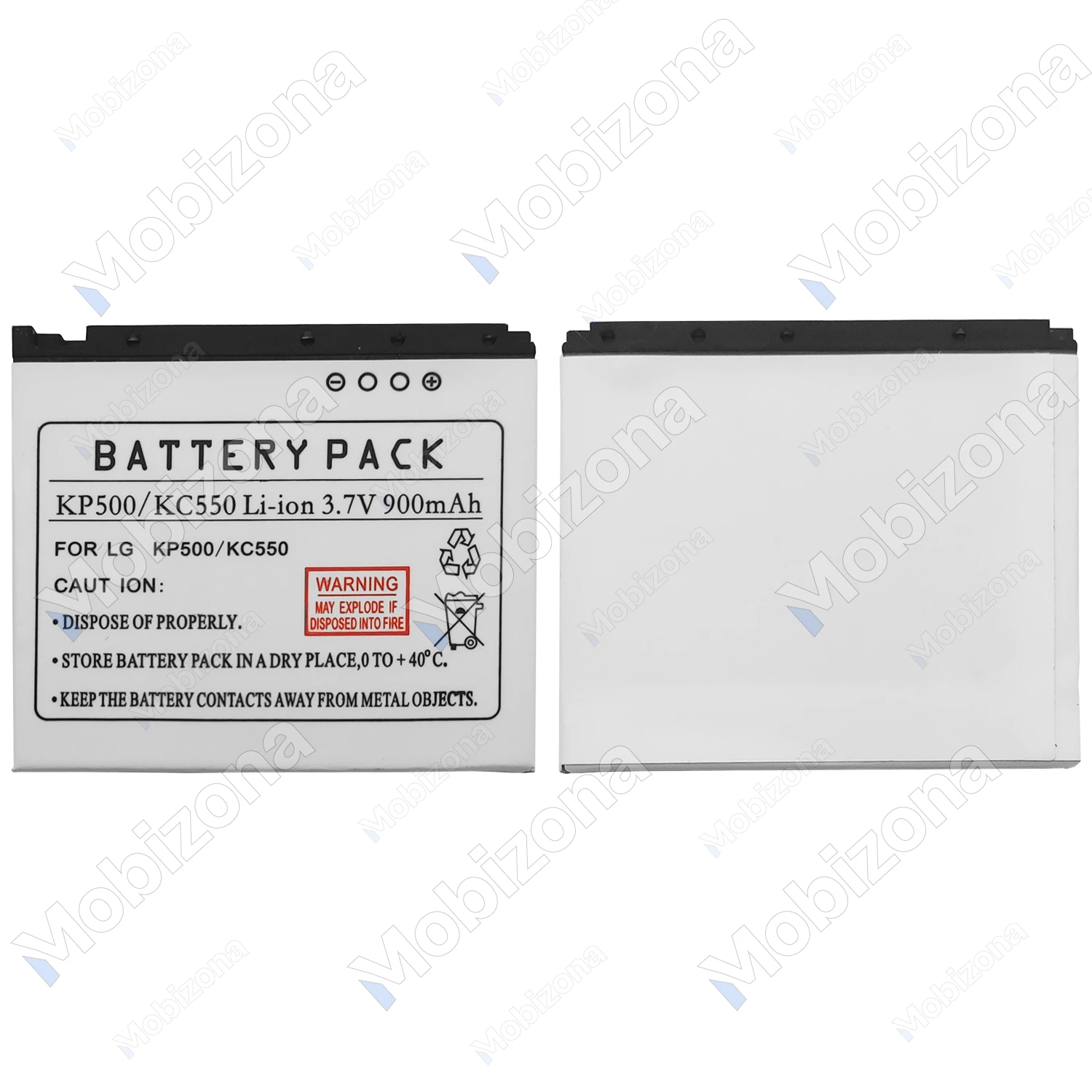LG KC550, KC780, KP500, KP501, KF350, KF700 Battery (LGIP-470R)