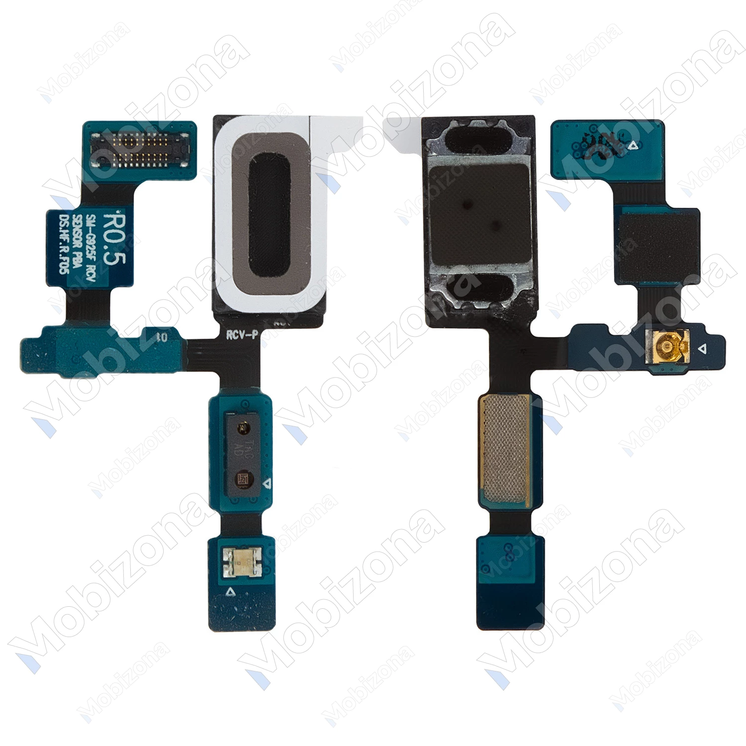 Samsung Galaxy S6 Edge viršutinis garsiakalbis ir atstumo jutiklis (lanksčioji jungtis)