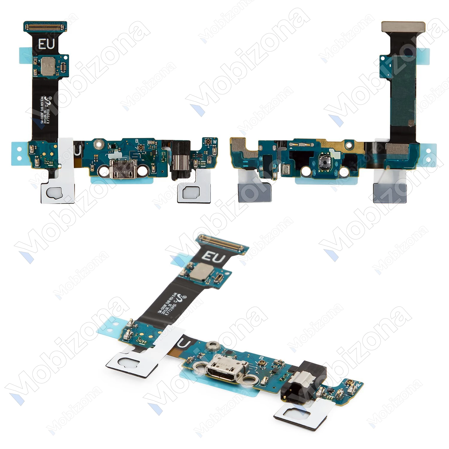 Samsung Galaxy S6 Edge+ Charging Port, Headphone Jack, Microphone and Touch Sensors (Flex Cable)