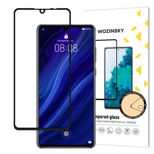 Huawei P30 apsauginis stiklas Wozinsky 5D Full Glue