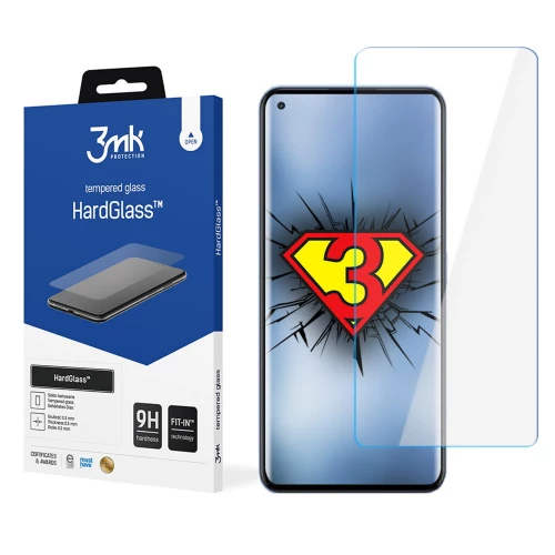 Xiaomi 11 Lite 5G NE, Mi 11 Lite 4G, Mi 11 Lite 5G apsauginis stiklas 3MK HardGlass Xiaomi 11 Lite 5G NE, Mi 11 Lite 4G, Mi 11 Lite 5G apsauginis stiklas 3MK HardGlass