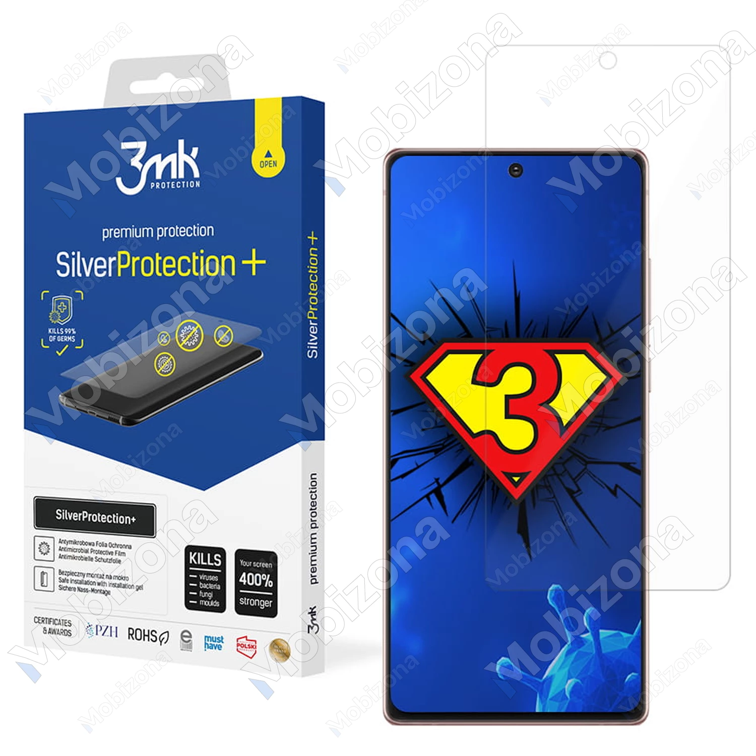 Samsung Galaxy Note 20, Note 20 5G Screen Protector Film 3MK SilverProtection+
