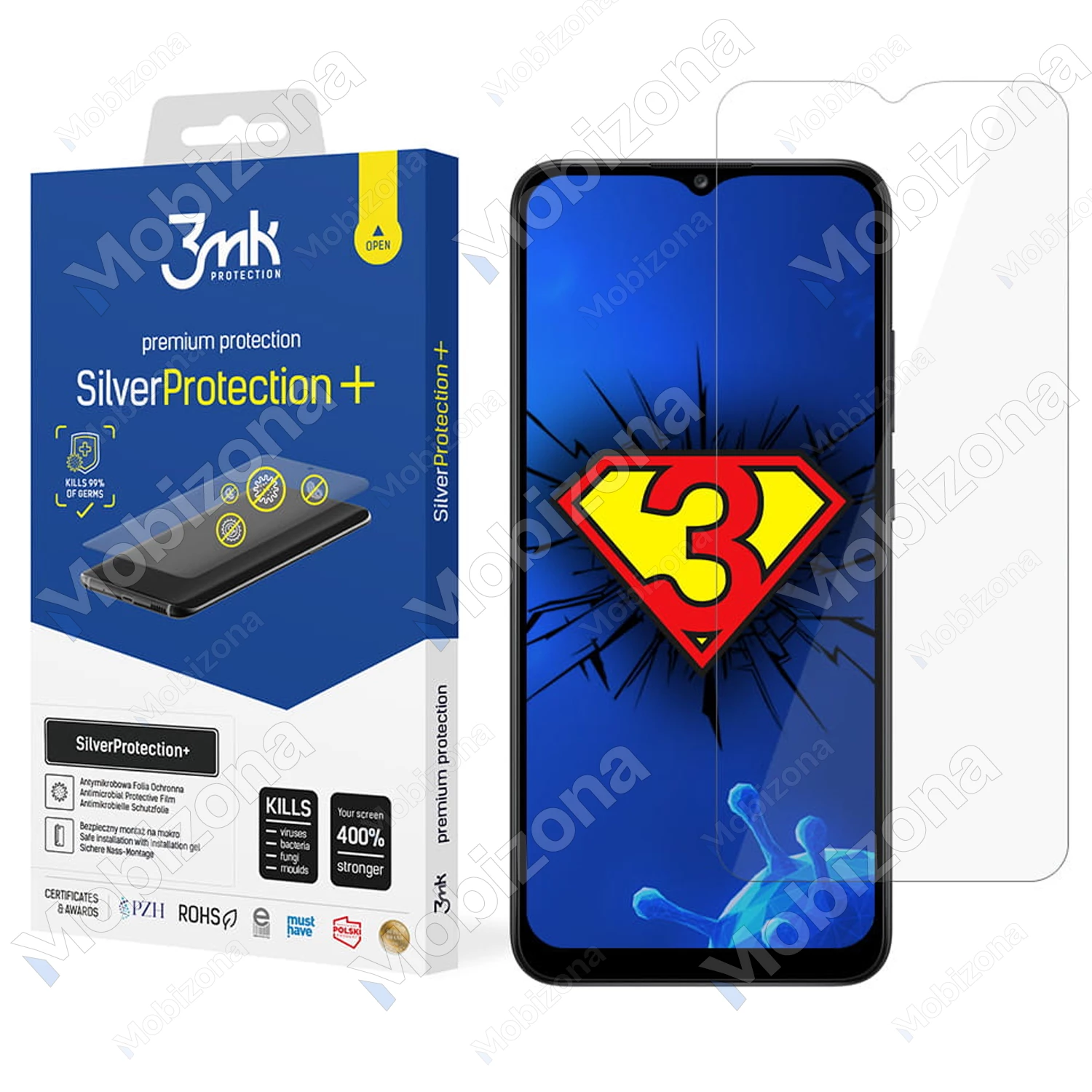 Samsung Galaxy A02s, A03s Screen Protector Film 3MK SilverProtection+