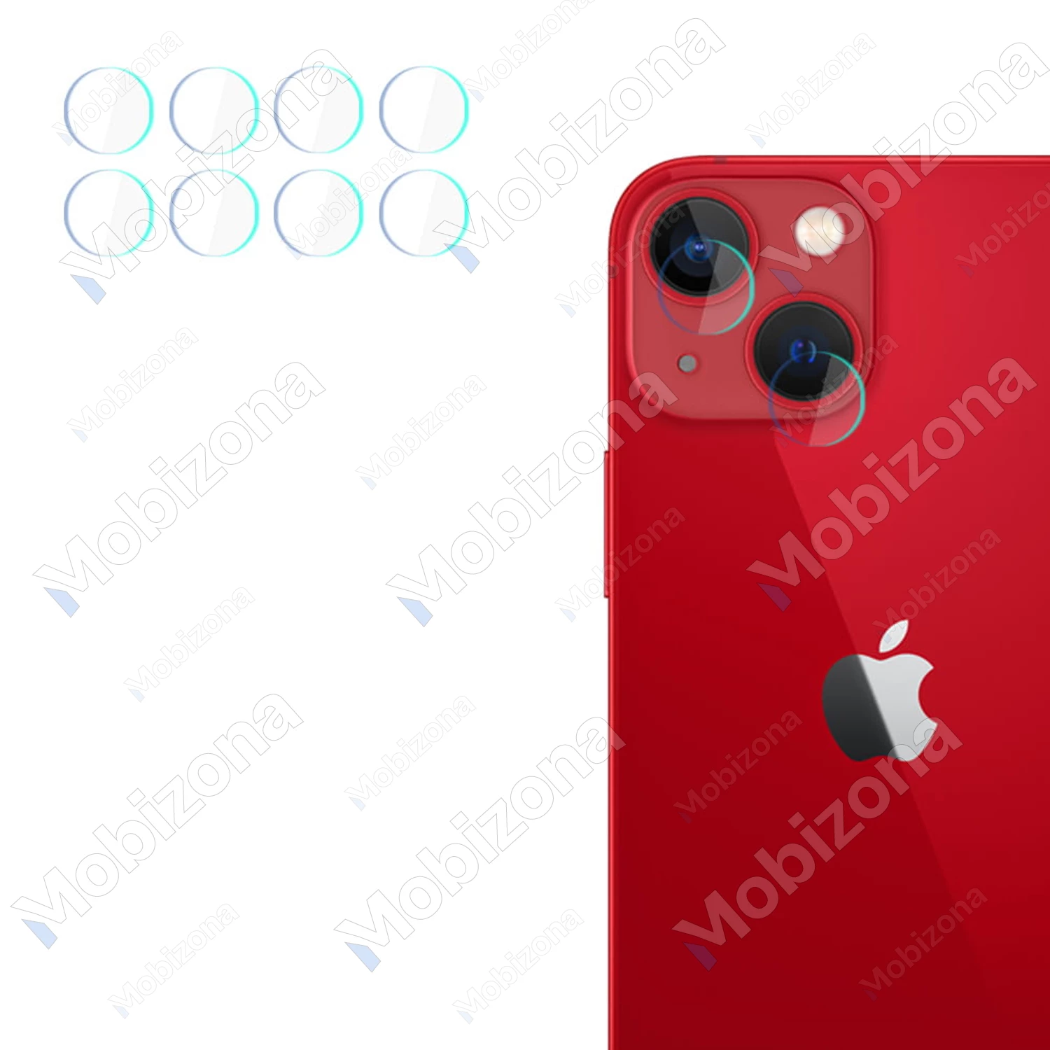iPhone 13 mini Camera Lens Tempered Glass 3MK Lens Protection (4pcs.)