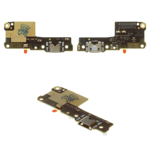 Xiaomi Redmi 7A įkrovimo lizdas ir mikrofonas (PCB plokštė) Xiaomi Redmi 7A įkrovimo lizdas ir mikrofonas (PCB plokštė)