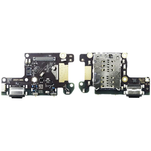 Xiaomi Mi 9T, Mi 9T Pro įkrovimo, SIM lizdas ir mikrofonas (PCB plokštė)