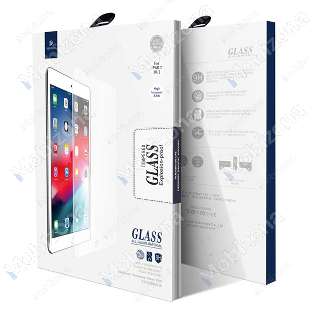iPad 10.2 2019 (7th gen), iPad 10.2 2020 (8th gen), iPad 10.2 2021 (9th gen) Tempered Glass Dux Ducis