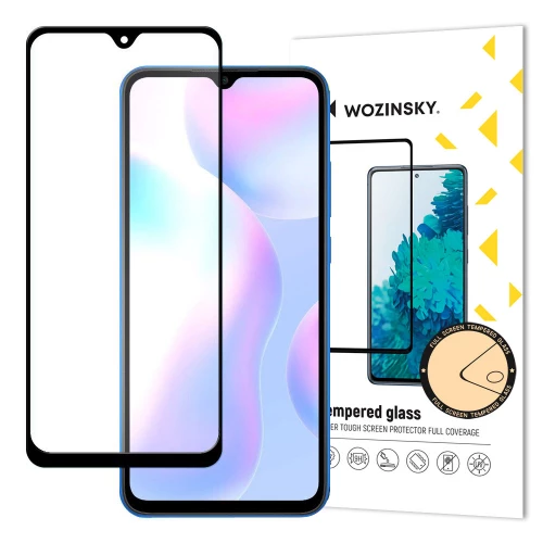 Xiaomi Redmi 9A, 9C, 9i apsauginis stiklas Wozinsky 5D Full Glue