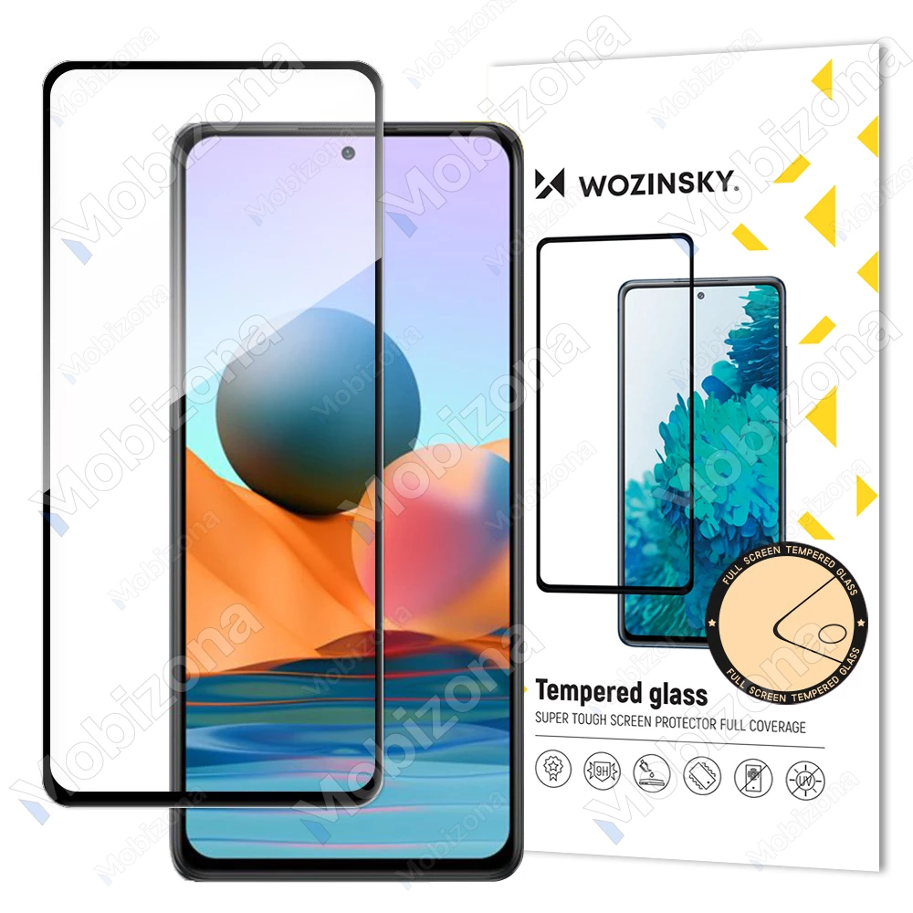 Xiaomi Poco F3, Mi 11i Tempered Glass Wozinsky 5D Full Glue