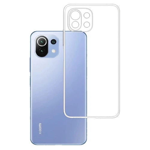 Xiaomi 11 Lite 5G NE, Mi 11 Lite 4G, Mi 11 Lite 5G dėklas 3MK Clear Case Xiaomi 11 Lite 5G NE, Mi 11 Lite 4G, Mi 11 Lite 5G dėklas 3MK Clear Case