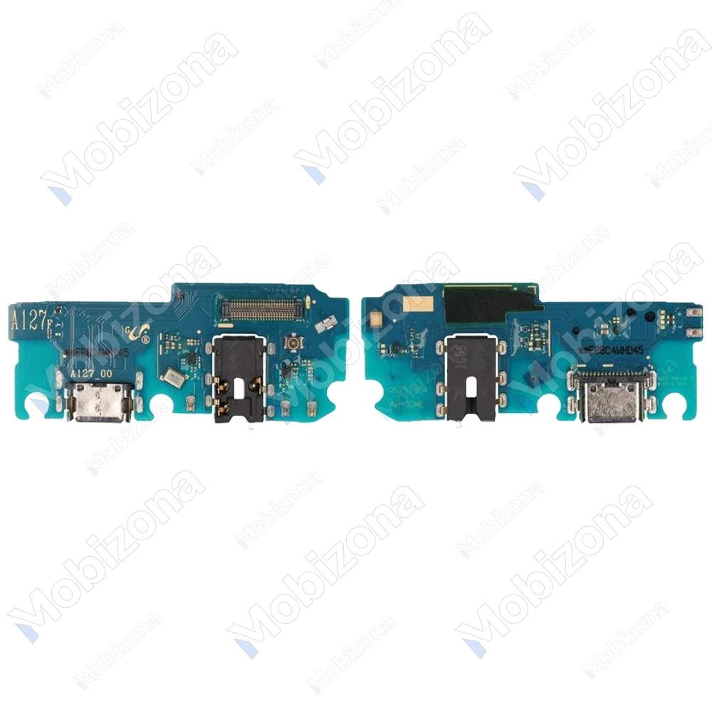 Samsung Galaxy A12 Nacho įkrovimo, ausinių lizdas ir mikrofonas (PCB plokštė)