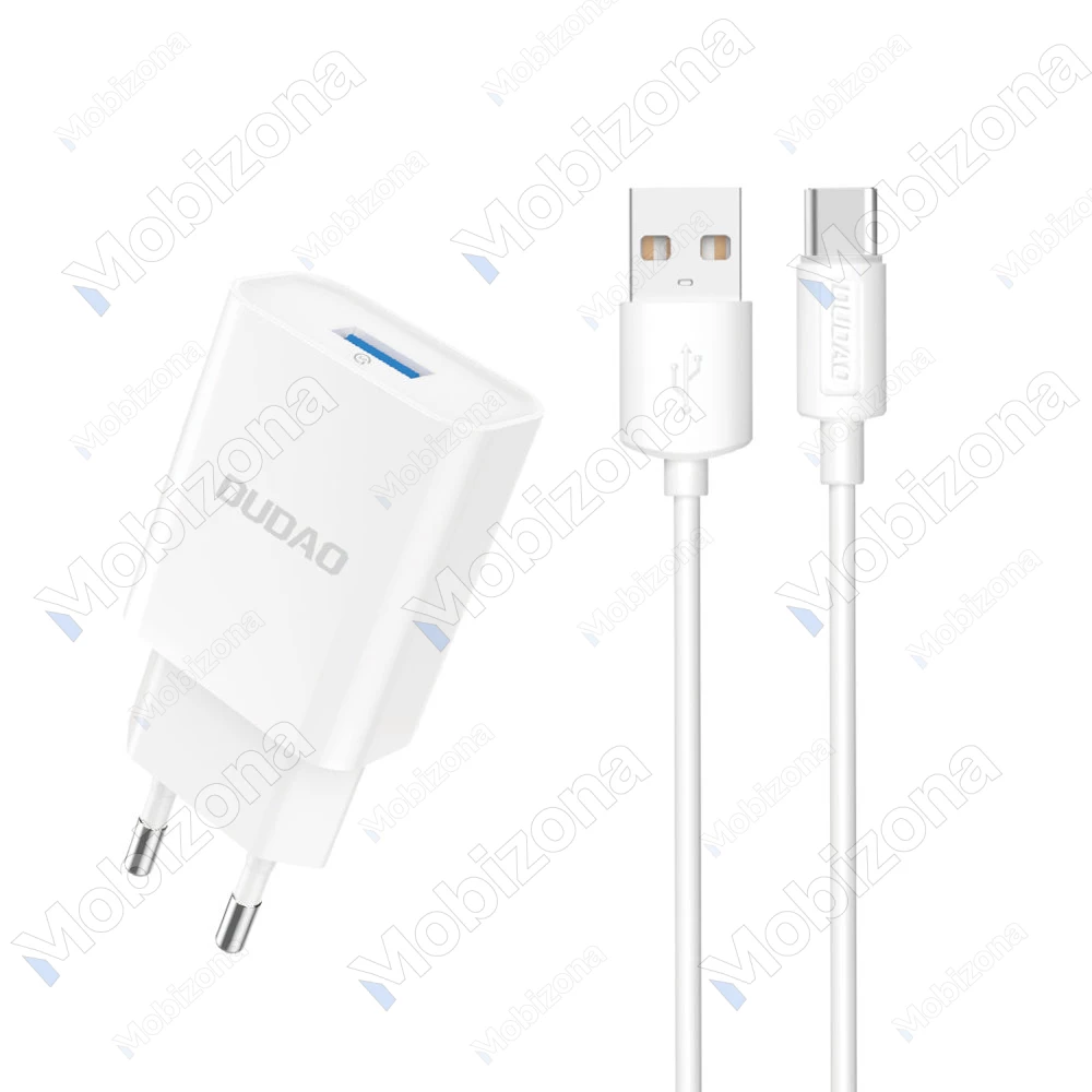 Įkroviklis USB QC 3.0 with Type-C Cable Dudao A3EU (2.4A)