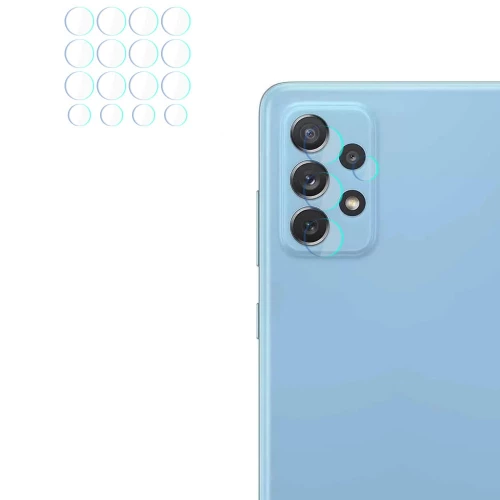 Samsung Galaxy A72 Camera Lens Tempered Glass 3MK Lens Protection (4pcs.)