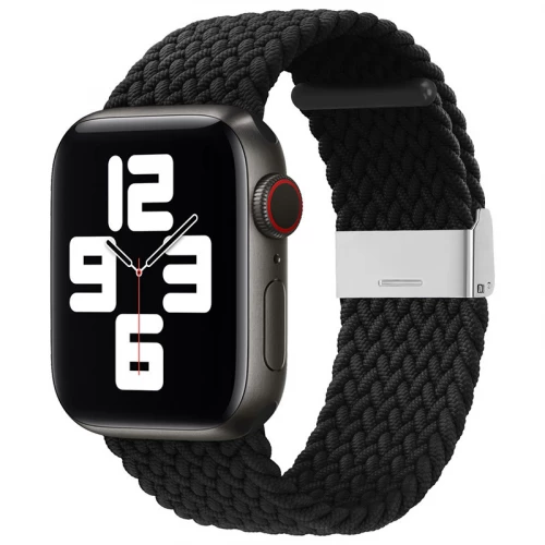 Apple Watch 7, 8 (45mm); Watch 6, SE, 5, 4 (44mm); Watch 3, 2 (42mm) skirtas apyrankė Braided Fabric Strap