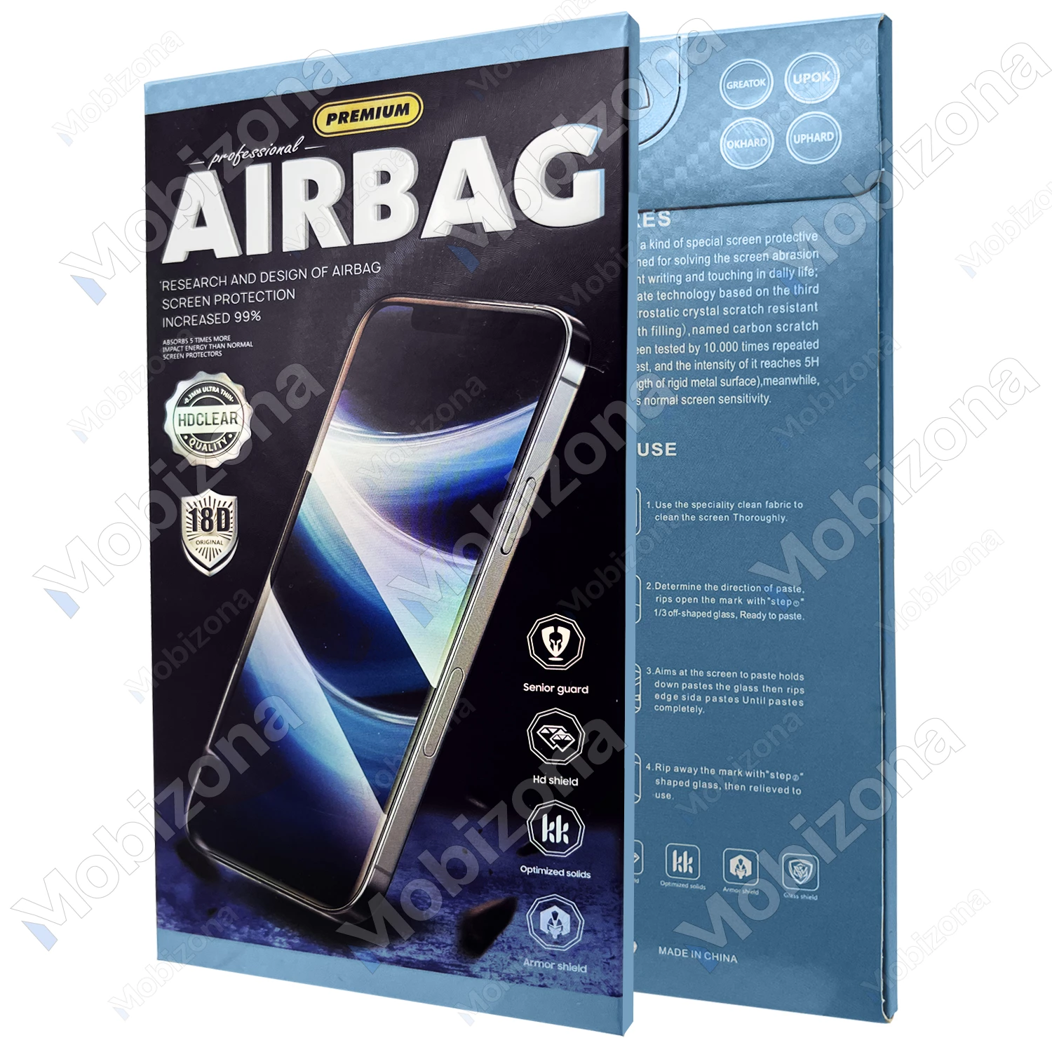 Xiaomi Poco X4 Pro 5G apsauginis stiklas 18D AirBag