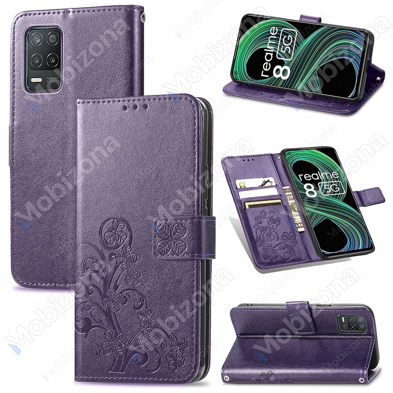 Samsung Galaxy A22 5G dėklas Flower Book