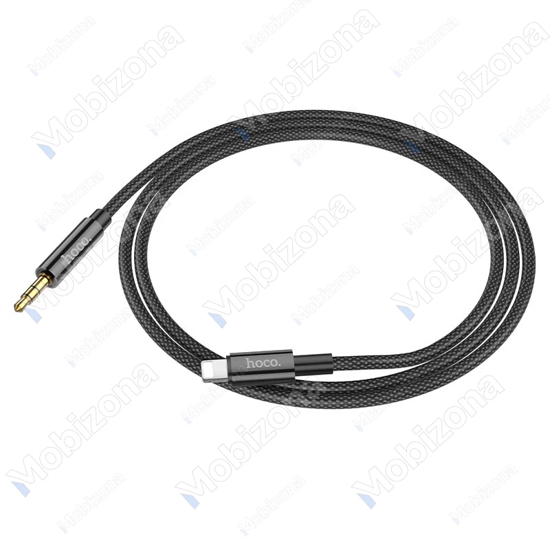 3.5mm AUX Audio Cable with lightning Connector Hoco UPA19 (1.0m)