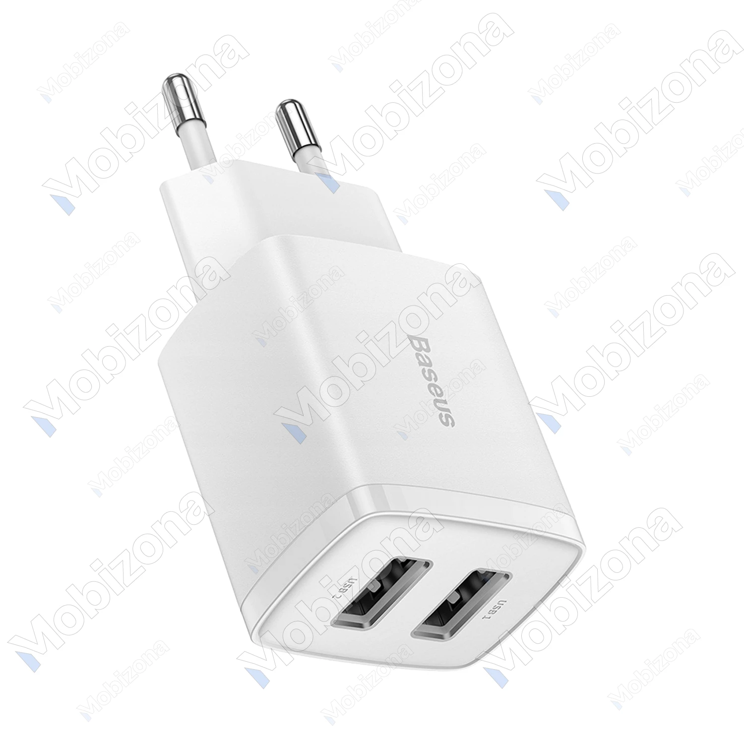 Įkroviklis 2x USB Baseus Compact Charger 2U (2.1A, 10.5W)