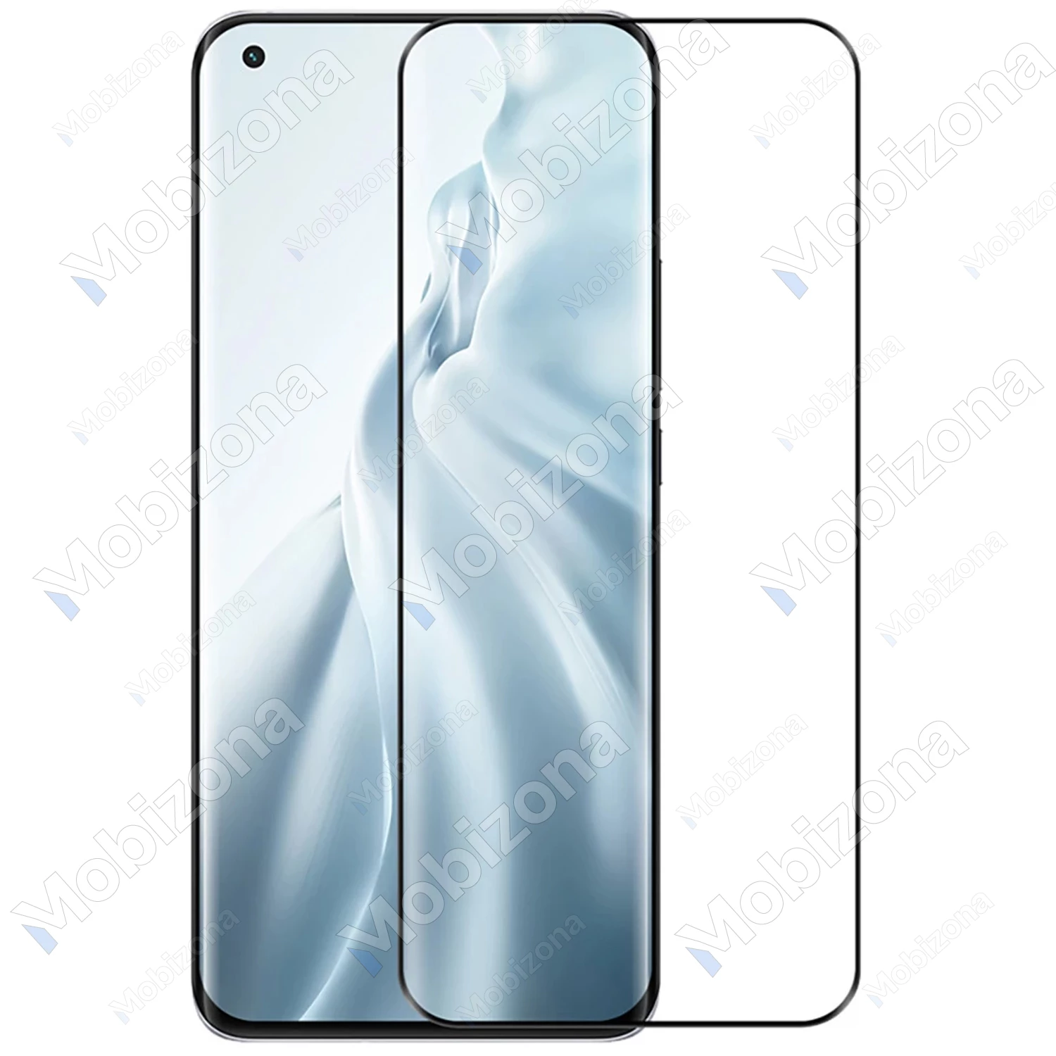 Xiaomi Mi 11, Mi 11 Pro, Mi 11 Ultra apsauginis stiklas 5D Full Glue