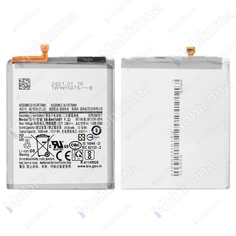Samsung Galaxy A41 akumuliatorius, baterija (EB-BA415ABY)