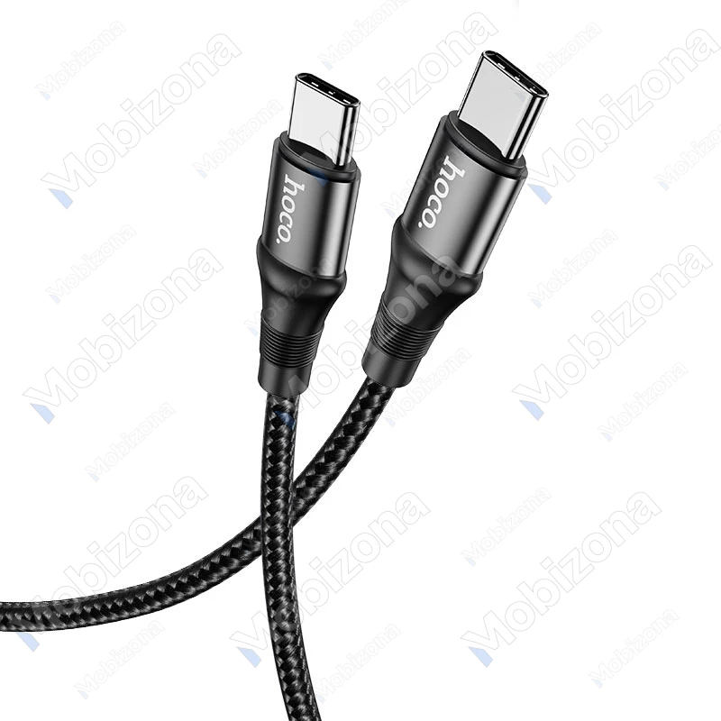Type-C į Type-C ladas Hoco X50 Exquisito (100W, 5.0A, 1.0-2.0m)
