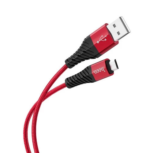 micro USB - USB laidas Hoco X38 Cool Charging (2.4A, 1.0m)