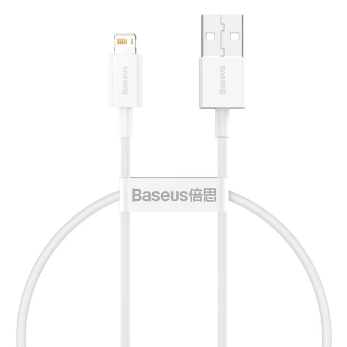 USB laidas su lightning jungtimi Baseus Superior (2.4A, 0.25m–1.0m)