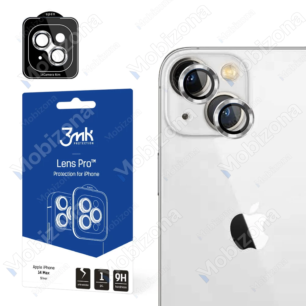 iPhone 14 Plus skirtas apsauginis stiklas kamerai 3MK Lens Protection Pro