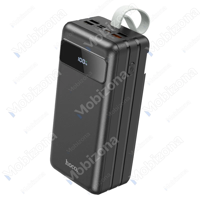 Išorinė baterija 4x USB, Type-C PD, QC 3.0 Hoco J86B Electric (60000mAh, 3.0A, 22.5W)