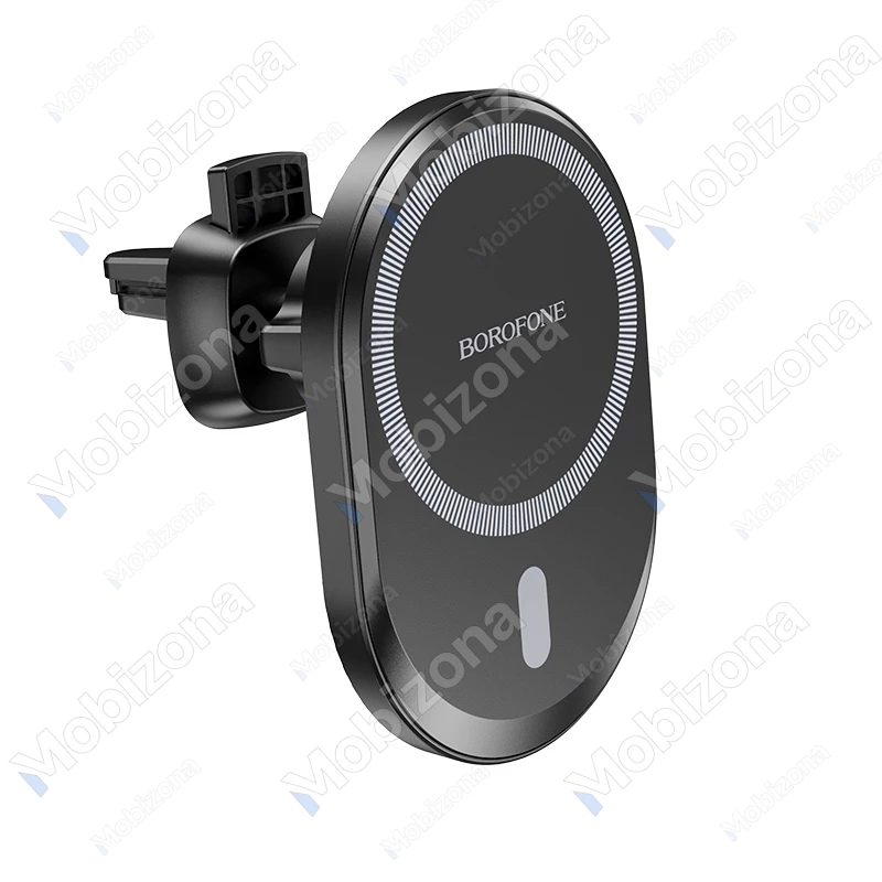 Car Phone Holder with MagSafe Wireless Charger Borofone BH201 (15W)