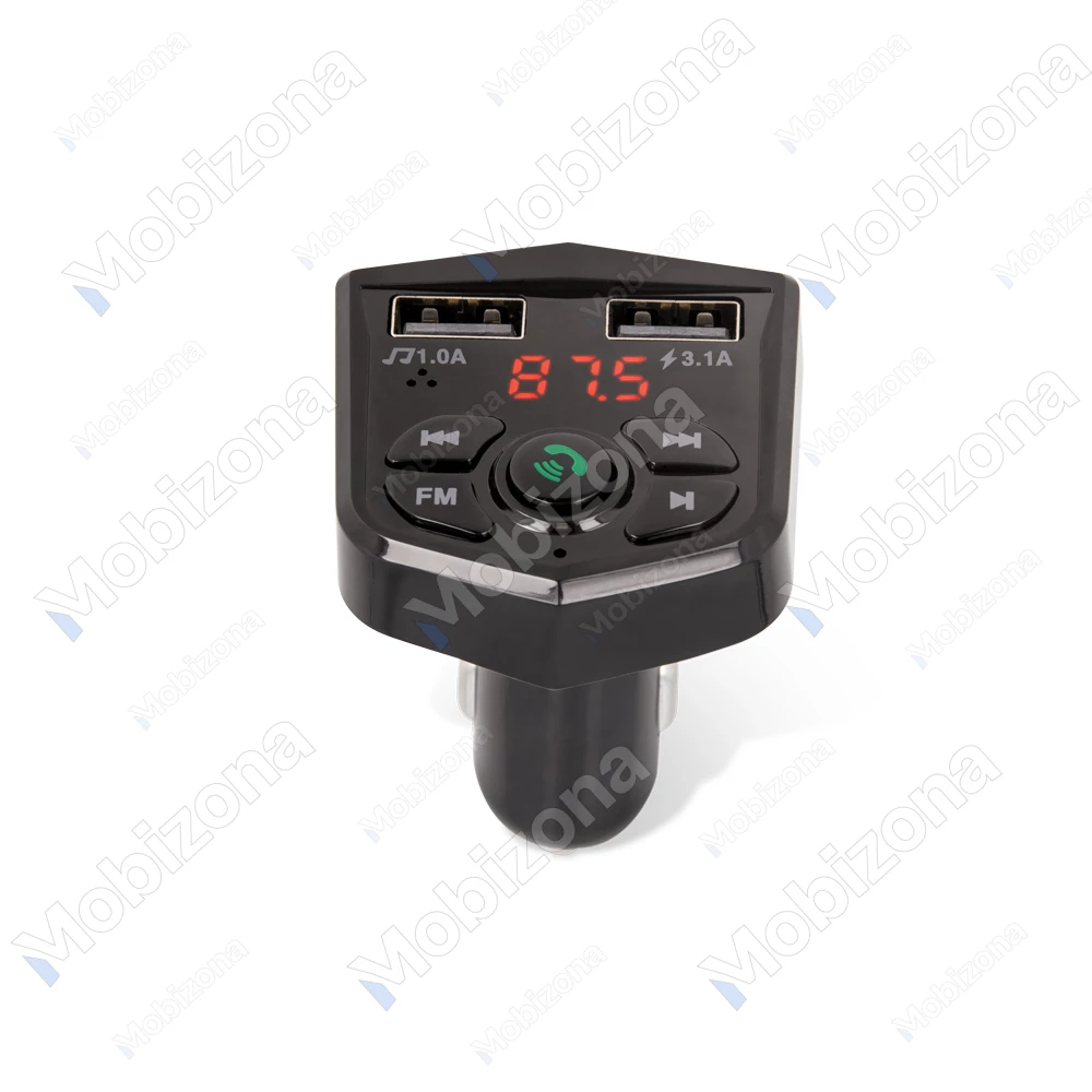 FM Transmitter, Car Charger 2x USB Maxlife MXFT-02 (3.1A)