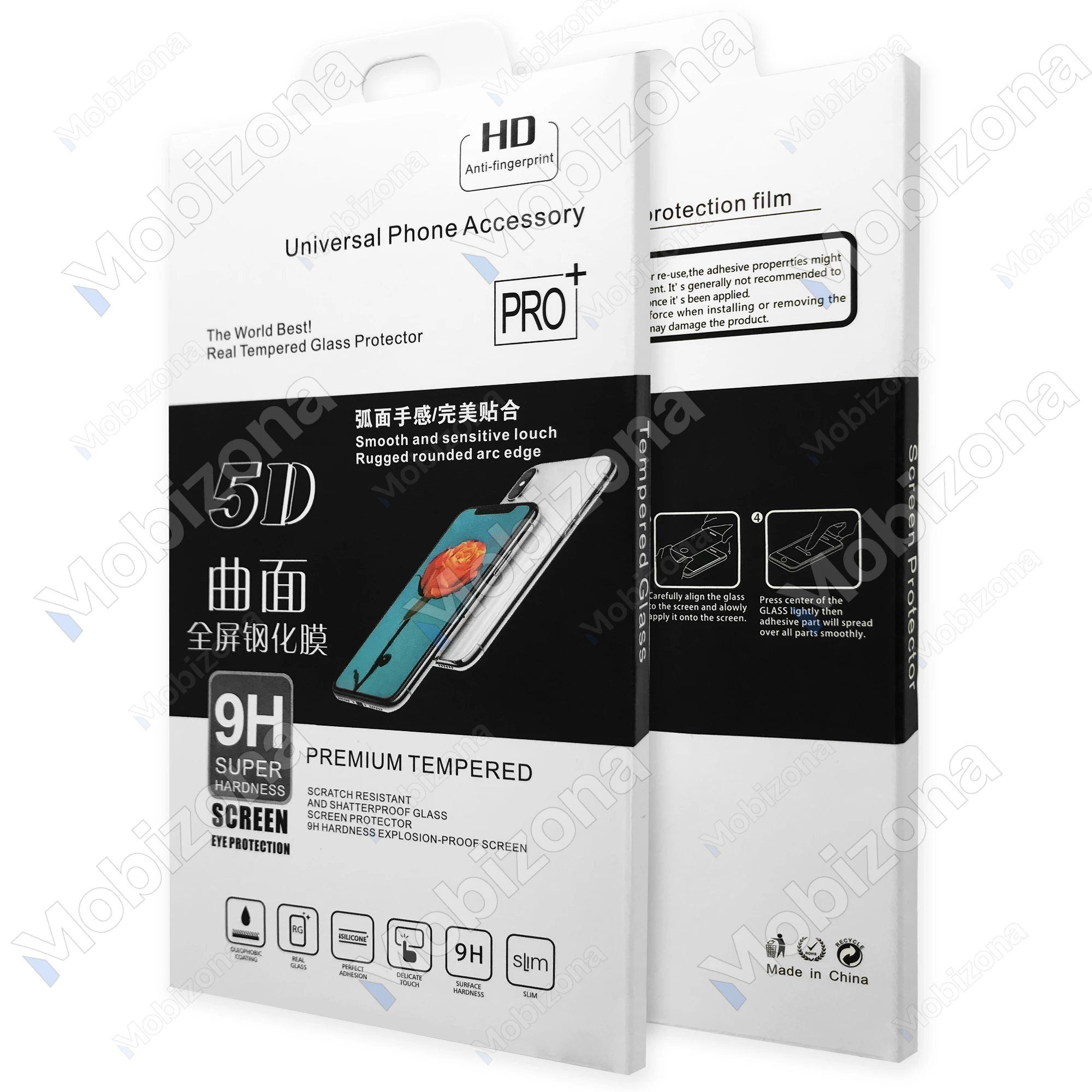 Xiaomi Redmi A1, A1+, A2, A2+ apsauginis stiklas 5D Full Glue