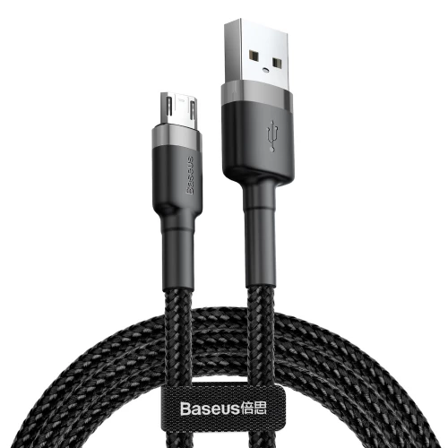 micro USB - USB laidas Baseus Cafule (1.5A-2.4A, 1.0m-2.0m)