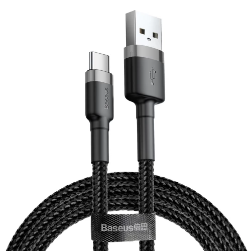 Type-C USB laidas Baseus Cafule (2.0A-3.0A, 1.0m-2.0m) Type-C USB laidas Baseus Cafule (2.0A-3.0A, 1.0m-2.0m)