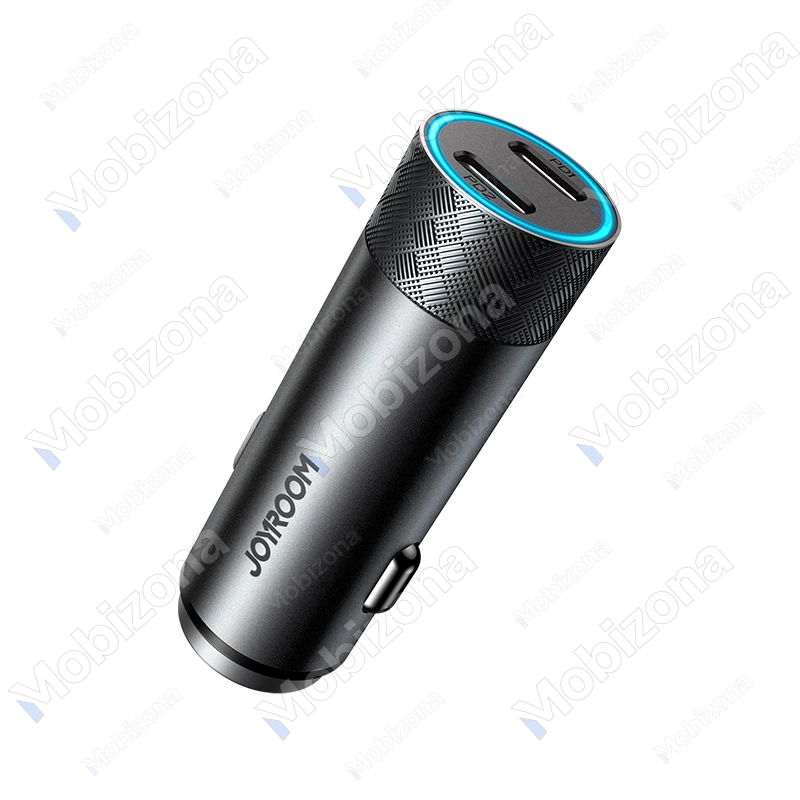 Car Charger 2x Type-C PD 3.0, QC 3.0, PPS JOYROOM JR-CL13 (3.0A, 50W)